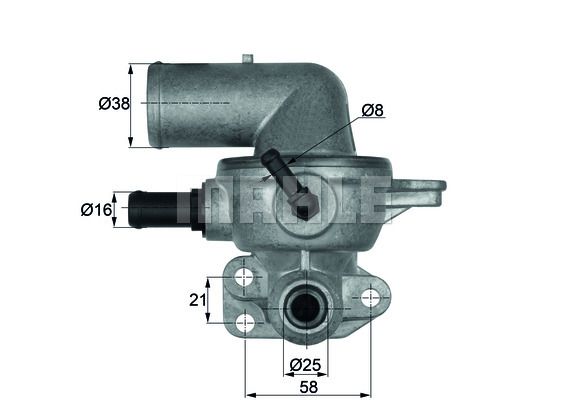 WILMINK GROUP Termostats, Dzesēšanas šķidrums WG1104817